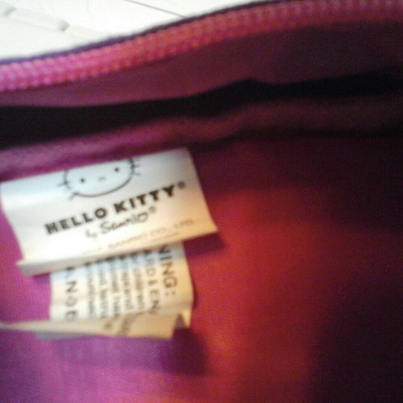 Hello Kitty backpack pink and purple flower - Picture 3 of 3